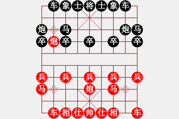 象棋棋譜圖片：麥克風(5段)-勝-梁山臥龍(3段) - 步數(shù)：10 