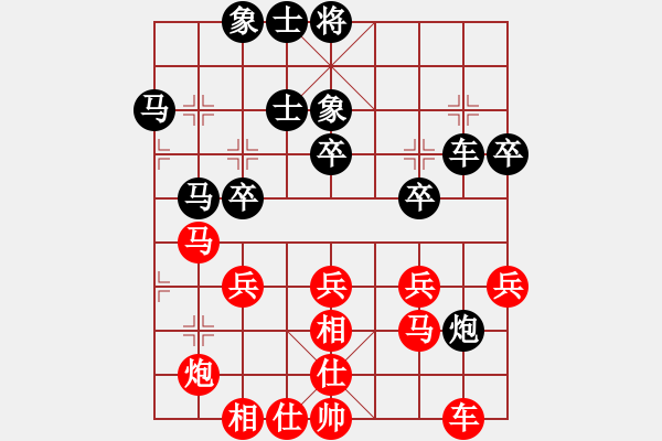 象棋棋譜圖片：亂世狂魔(8段)-勝-河北工學(xué)院(月將) - 步數(shù)：40 