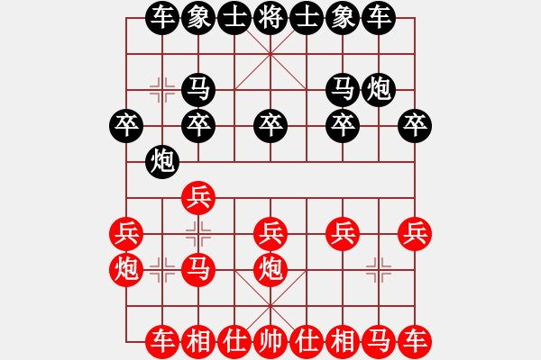 象棋棋譜圖片：bestoss(9星)-勝-駟馬難追(9星) - 步數(shù)：10 