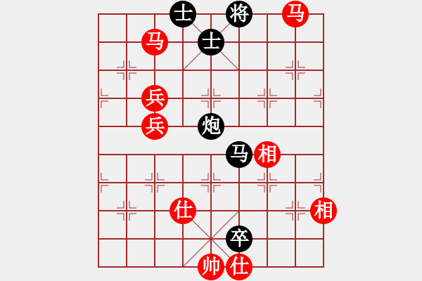 象棋棋譜圖片：嚴(yán)老五(5段)-勝-木人(4段) - 步數(shù)：110 