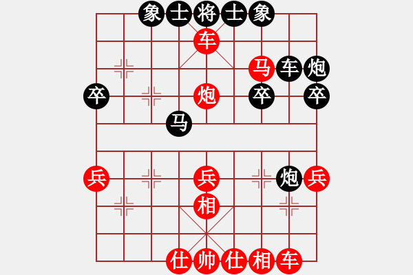 象棋棋譜圖片：1 - 步數(shù)：35 