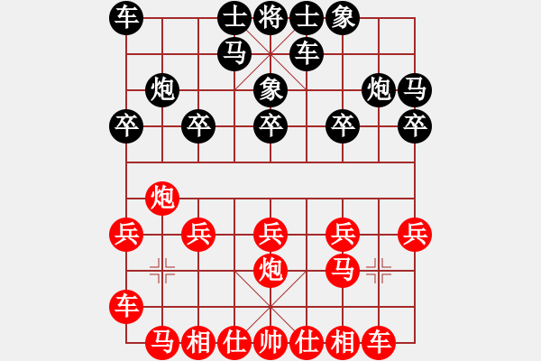 象棋棋譜圖片：刁不三刀(7段)-勝-風(fēng)和日麗(3段) - 步數(shù)：10 