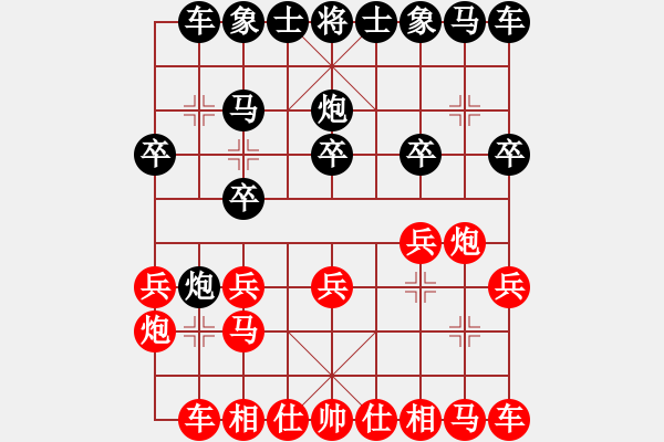 象棋棋譜圖片：阿梓(9段)-勝-樂悠悠(9段) - 步數(shù)：10 