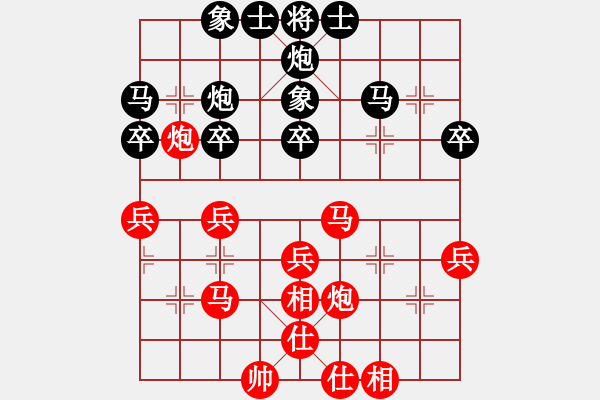 象棋棋譜圖片：shunpao - 步數(shù)：36 