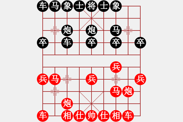 象棋棋譜圖片：昆侖 VS 王小二 - 步數(shù)：20 