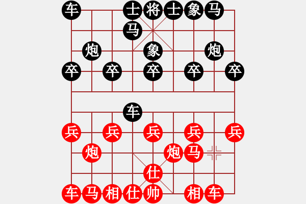 象棋棋譜圖片：dafuyuan(8段)-和-虎魄邪刀(9段) - 步數(shù)：10 