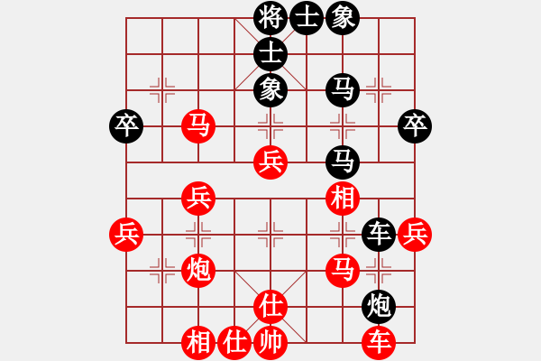 象棋棋譜圖片：slxzs(8星)-負(fù)-長空棧道(6星) - 步數(shù)：40 