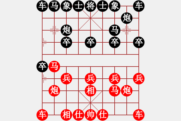 象棋棋譜圖片：河北 李來群 負(fù) 沈陽 郭長順 - 步數(shù)：10 