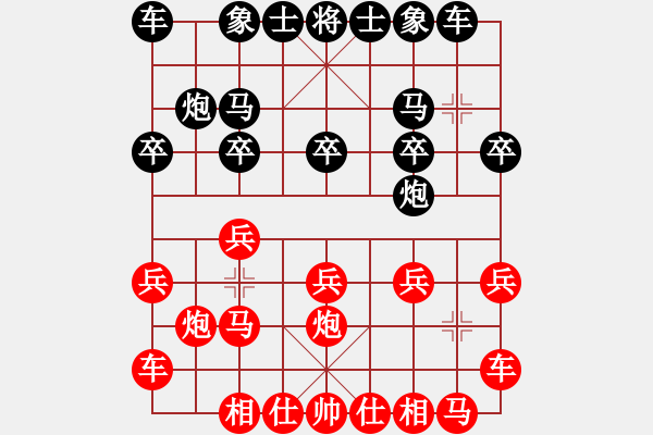 象棋棋譜圖片：神主宰(4f)-勝-小卉(風(fēng)魔) - 步數(shù)：10 