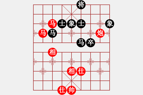 象棋棋譜圖片：bbboy002[紅] -VS- 藍(lán)鳥飛星[黑] - 步數(shù)：100 