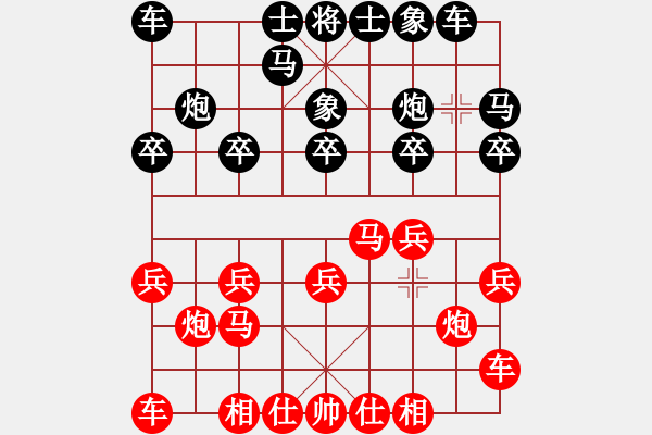 象棋棋譜圖片：2498局 E02-仙人指路進(jìn)右馬對(duì)飛象-龐統(tǒng)(2250) 先負(fù) 旋風(fēng)引擎23層(2850) - 步數(shù)：10 