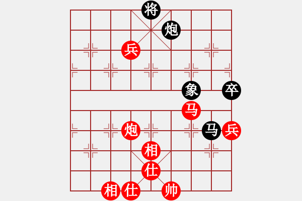 象棋棋谱图片：内蒙开鲁县(4段)-胜-神仙鱼(6段) - 步数：100 