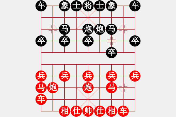 象棋棋譜圖片：liutianwei(5f)-勝-過河小兵(7弦) - 步數(shù)：10 