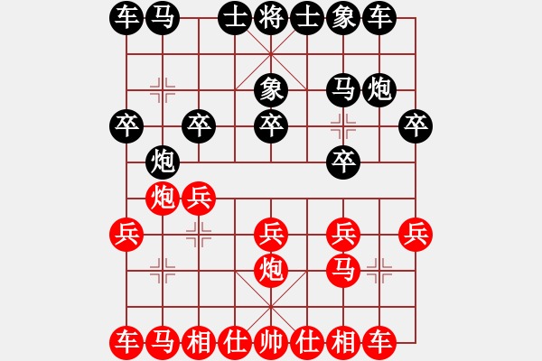 象棋棋譜圖片：Cplasf.獵鷹 先勝 網(wǎng)絡(luò)棋手（10加3快棋） - 步數(shù)：10 