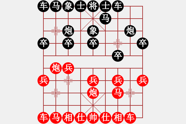 象棋棋譜圖片：1601011712 繡棋先生-世事如棋.pgn - 步數(shù)：10 