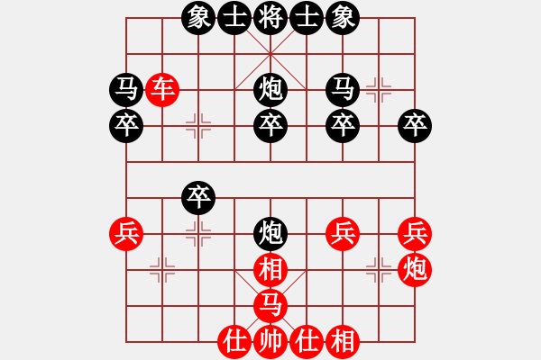 象棋棋譜圖片：測(cè)評(píng) 鵬6 - 步數(shù)：30 