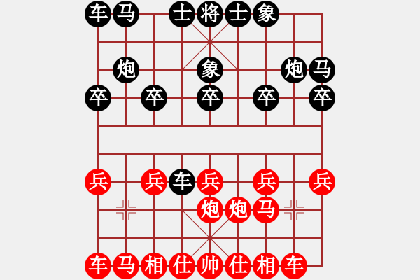 象棋棋譜圖片：藍(lán)軍順經(jīng)典制作.pgn - 步數(shù)：10 