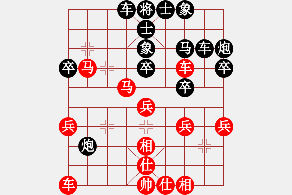 象棋棋譜圖片：無(wú)鋒之刃(北斗)-勝-天官賜福(風(fēng)魔) - 步數(shù)：30 