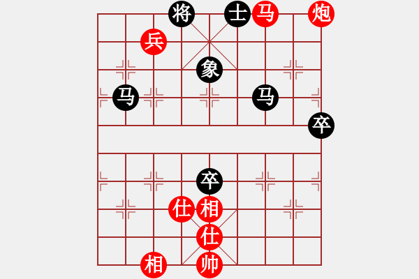 象棋棋譜圖片：meidinver(6段)-勝-弈林散人(5段) - 步數(shù)：100 