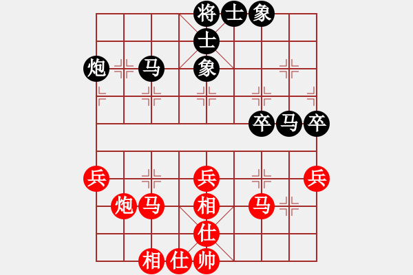 象棋棋譜圖片：meidinver(6段)-勝-弈林散人(5段) - 步數(shù)：40 