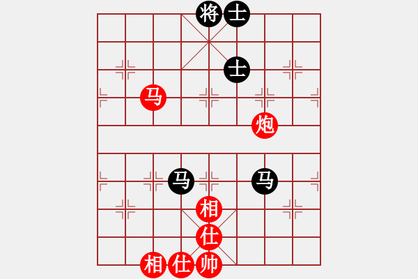 象棋棋譜圖片：2023.1.3.6中級場先和巧妙利用棋規(guī) - 步數(shù)：70 