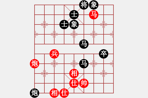 象棋棋譜圖片：1.1【紅炮五平七變】【車二進(jìn)五局】江湖老醋(5段)-負(fù)-主主(5段) - 步數(shù)：100 