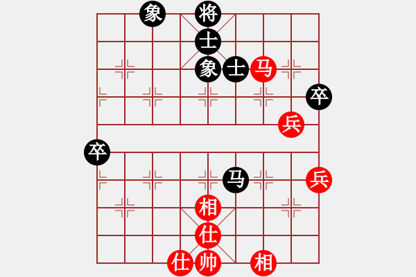 象棋棋譜圖片：2024.11.27.1五分鐘先負(fù)超時仙人指路對右中炮雙橫車盤頭馬 - 步數(shù)：70 