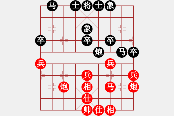 象棋棋譜圖片：第三屆　林中貴六段　先勝　象棋世家(人腦VS電腦象棋大賽) - 步數(shù)：40 