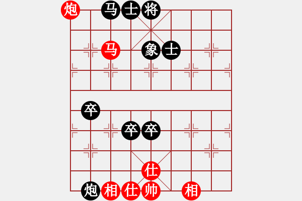 象棋棋譜圖片：屏風(fēng)馬應(yīng)五六炮進七兵過河車（旋風(fēng)14層后勝巫師大師級） - 步數(shù)：120 