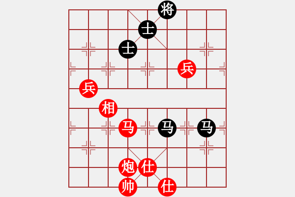 象棋棋譜圖片：六十四位(無(wú)極)-勝-飛星晃月(8星) - 步數(shù)：140 