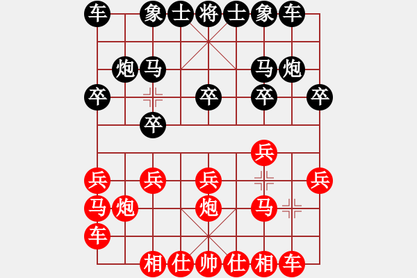 象棋棋譜圖片：鄂爾多斯王小軍和包頭周德剛 - 步數(shù)：10 