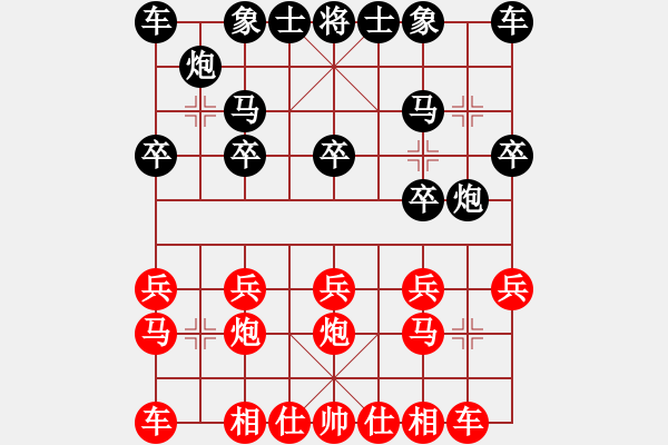 象棋棋譜圖片：李冠洲 先負 李璟旻 - 步數(shù)：10 