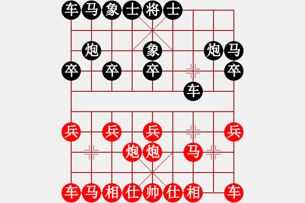 象棋棋譜圖片：善思維(4段)-負(fù)-緣份守望久(2段) - 步數(shù)：10 