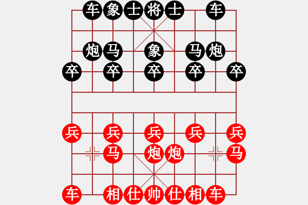 象棋棋譜圖片：longman(9星)-勝-金刀金刀(9星) - 步數(shù)：10 