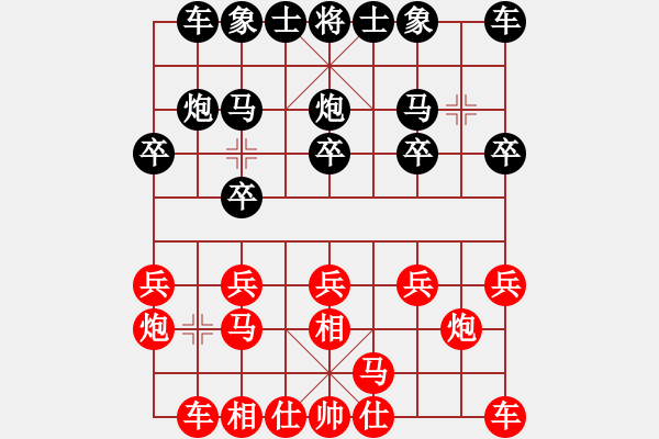 象棋棋譜圖片：山西--拐子馬 先負 晉陽群-劉龍(2016-3-20) - 步數(shù)：10 