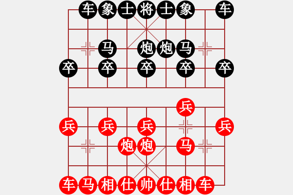 象棋棋譜圖片：云軒[342934878] -VS- 海豚[743211082] - 步數(shù)：10 