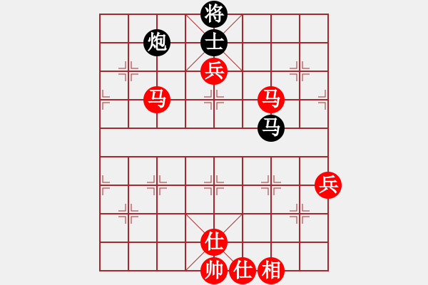 象棋棋譜圖片：龍族弈棋(月將)-勝-南京張雷(9段) - 步數(shù)：123 