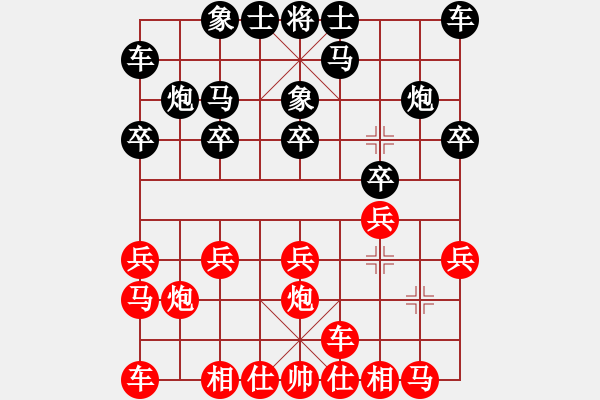 象棋棋譜圖片：朝天一棍(2段)-負(fù)-老夫風(fēng)輕揚(yáng)(5段) - 步數(shù)：10 