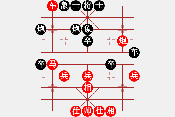 象棋棋譜圖片：朝天一棍(2段)-負(fù)-老夫風(fēng)輕揚(yáng)(5段) - 步數(shù)：40 