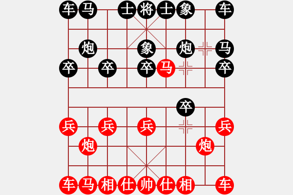 象棋棋譜圖片：悠悠我思(6弦)-負-夏夜的眼淚(4f) - 步數(shù)：10 