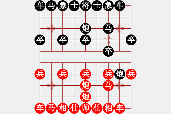 象棋棋譜圖片：飛龍（神1-1）先勝潘和海（業(yè)9-3）202406192307.pgn - 步數(shù)：10 