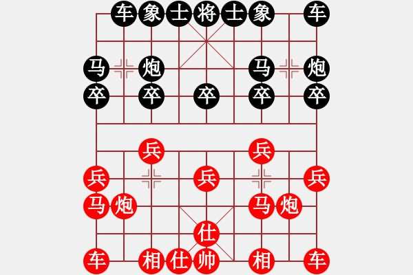 象棋棋譜圖片：longman(9星)-勝-浙江二臺(無極) - 步數(shù)：10 