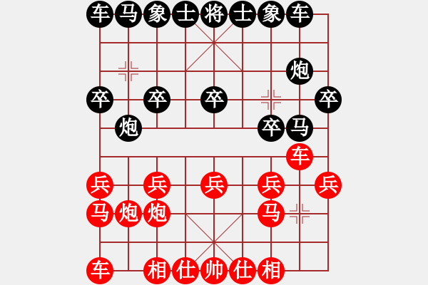 象棋棋譜圖片：后勝于勇 - 步數(shù)：10 