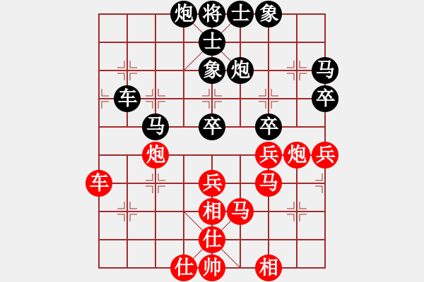 象棋棋譜圖片：云上有云 和 分紅比例符合技術(shù)開 - 步數(shù)：60 