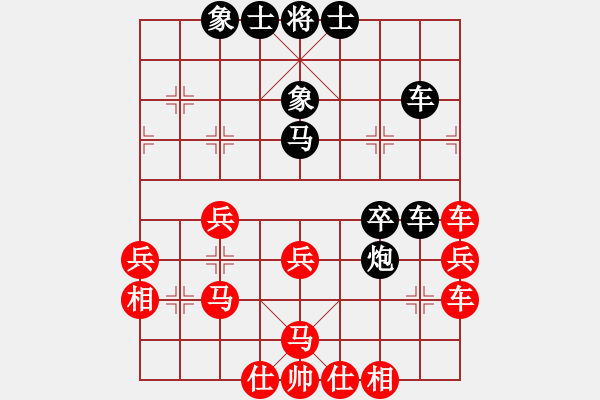 象棋棋譜圖片：戰(zhàn)神之舞(3段)-勝-棋壇毒龍(7段) - 步數(shù)：40 