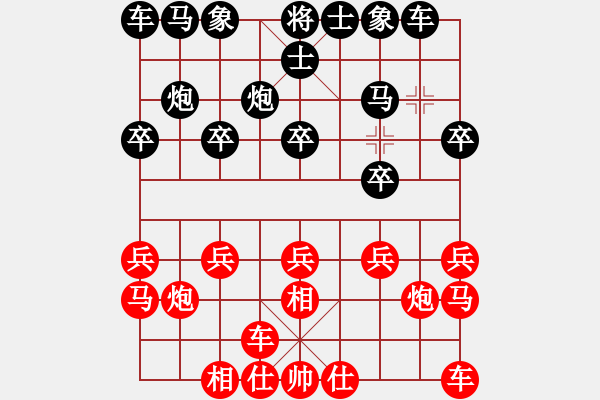 象棋棋譜圖片：不游泳的魚(yú)(9段)-負(fù)-八路(9段) - 步數(shù)：10 