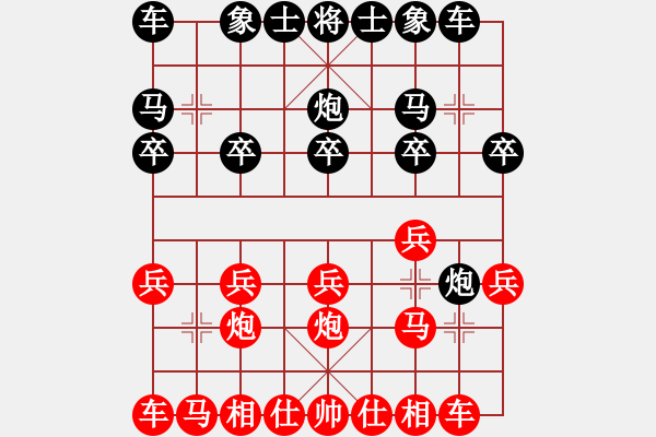 象棋棋譜圖片：鳥棋(3段)-勝-wongpck(2段) - 步數(shù)：10 