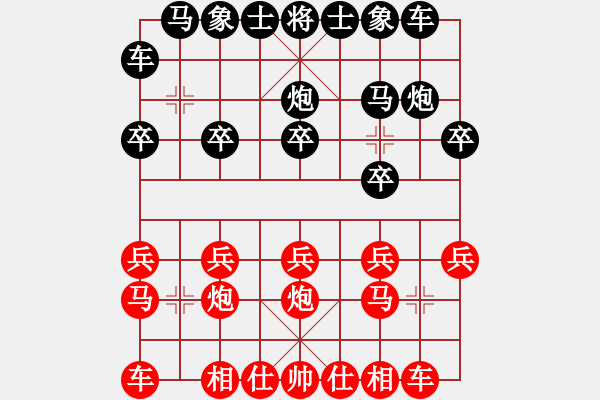 象棋棋譜圖片：★棋壇尊者★[407612993] -VS- 瑤池仙子[2449569184] - 步數(shù)：10 