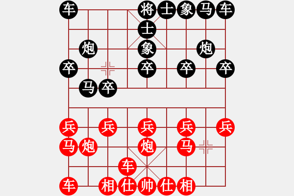 象棋棋譜圖片：橫才俊儒[292832991] -VS- 酒棋樂翁[530400474] - 步數(shù)：10 