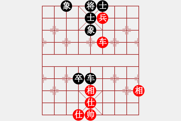 象棋棋譜圖片：無菜可吃(9星)-和-zhouchenzz(6星) - 步數(shù)：100 